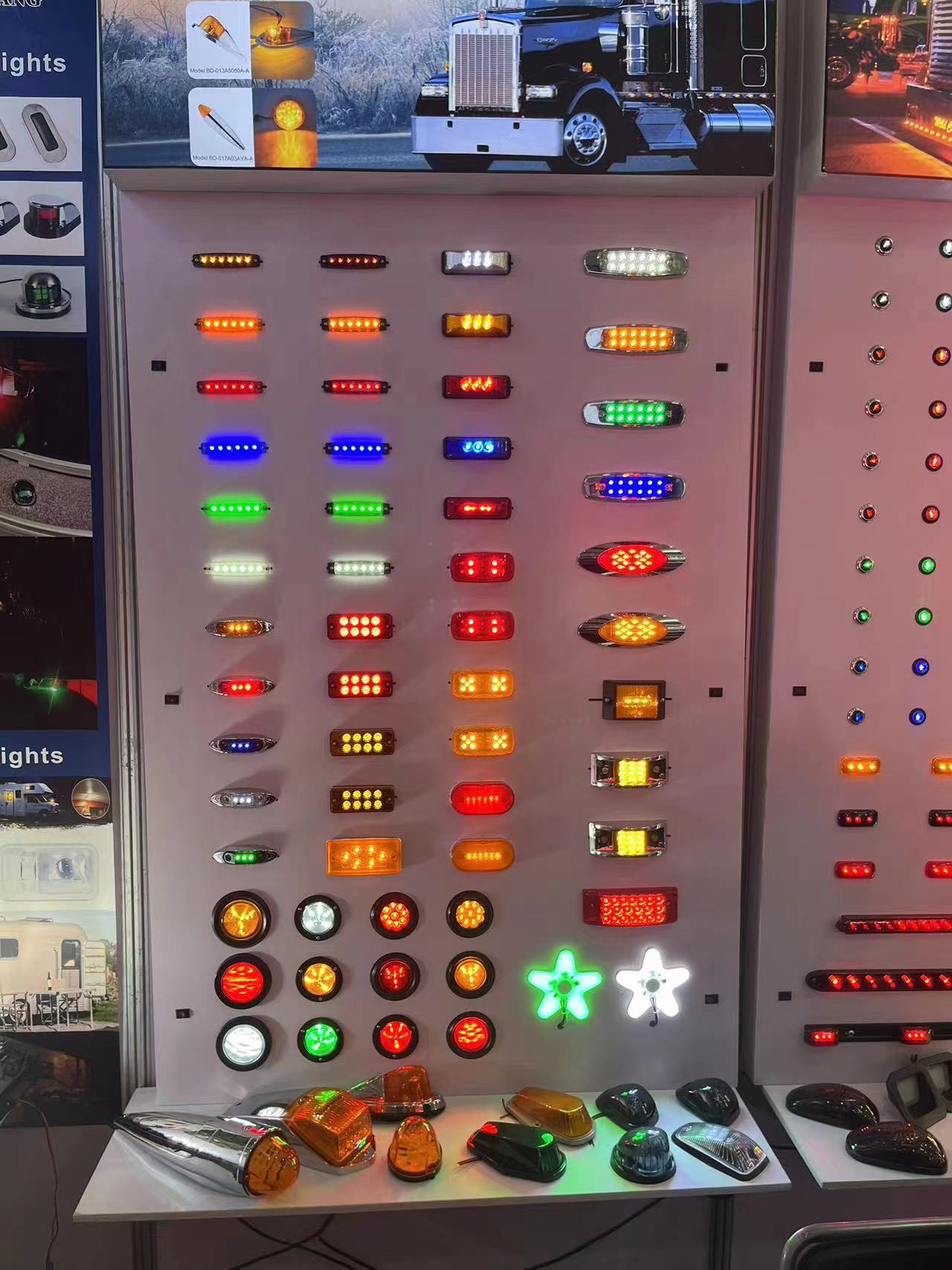 10 LED Marker Lights Ligths Roof