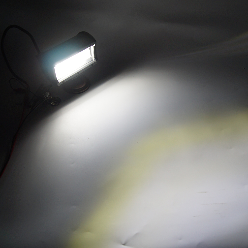 72W Rectangle Spot Beam Ded LED Driving Light Work Lights pour Turck Imperproof