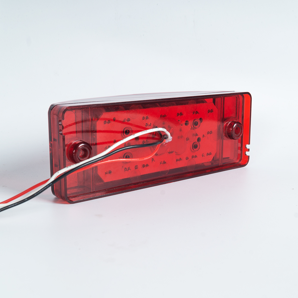  6 "feu arrière LED rectangulaire rouge