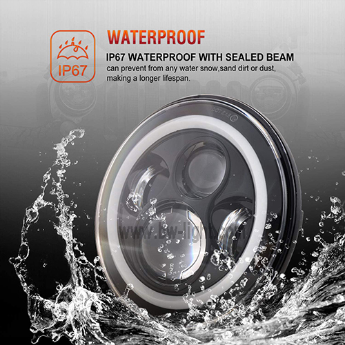 RECTANGE 60W * 2 LET DE TRAVAIL LED pour la remorque