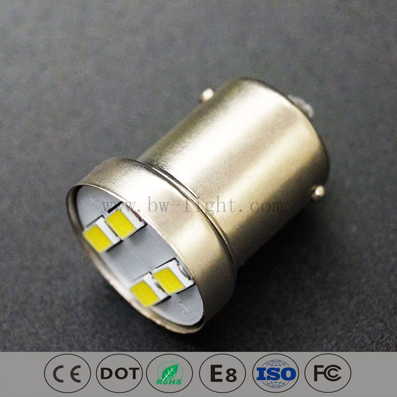 Personnaliser les lumières de bulbe d'arrêt LED clignotantes BA15S T20 pour la voiture