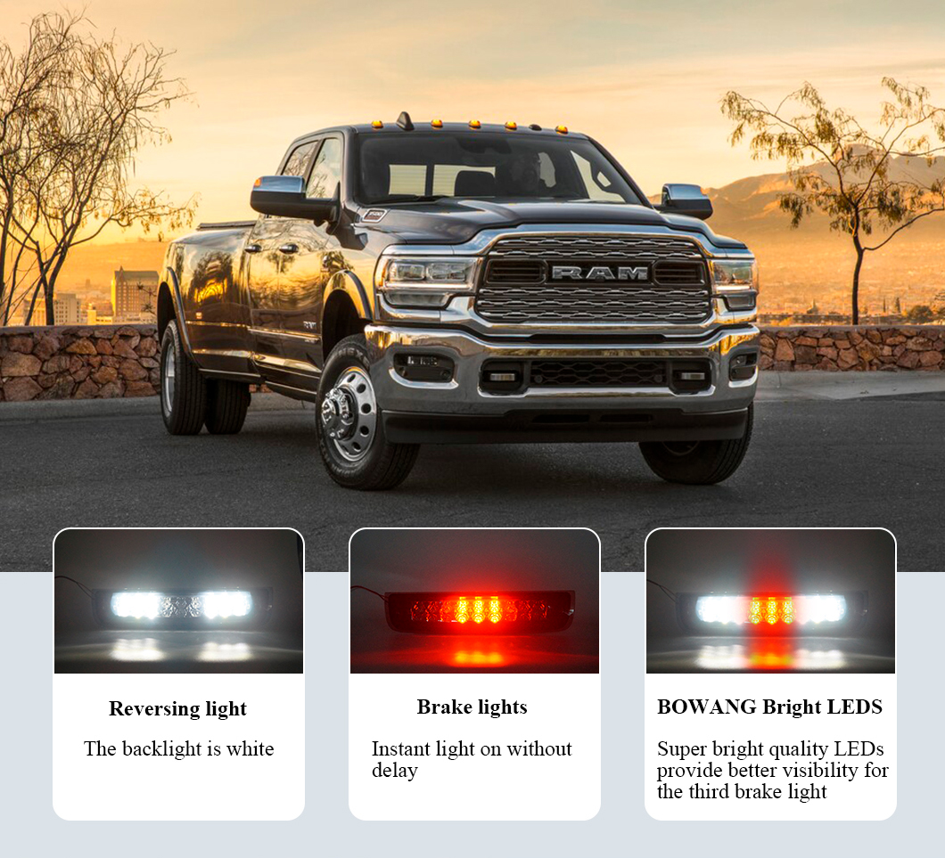 Ram Dodge High Mount 3e feux de freinage