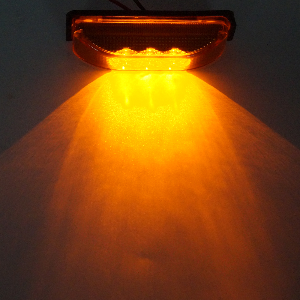 Feu de position latéral à LED ambre automobile pour voitures