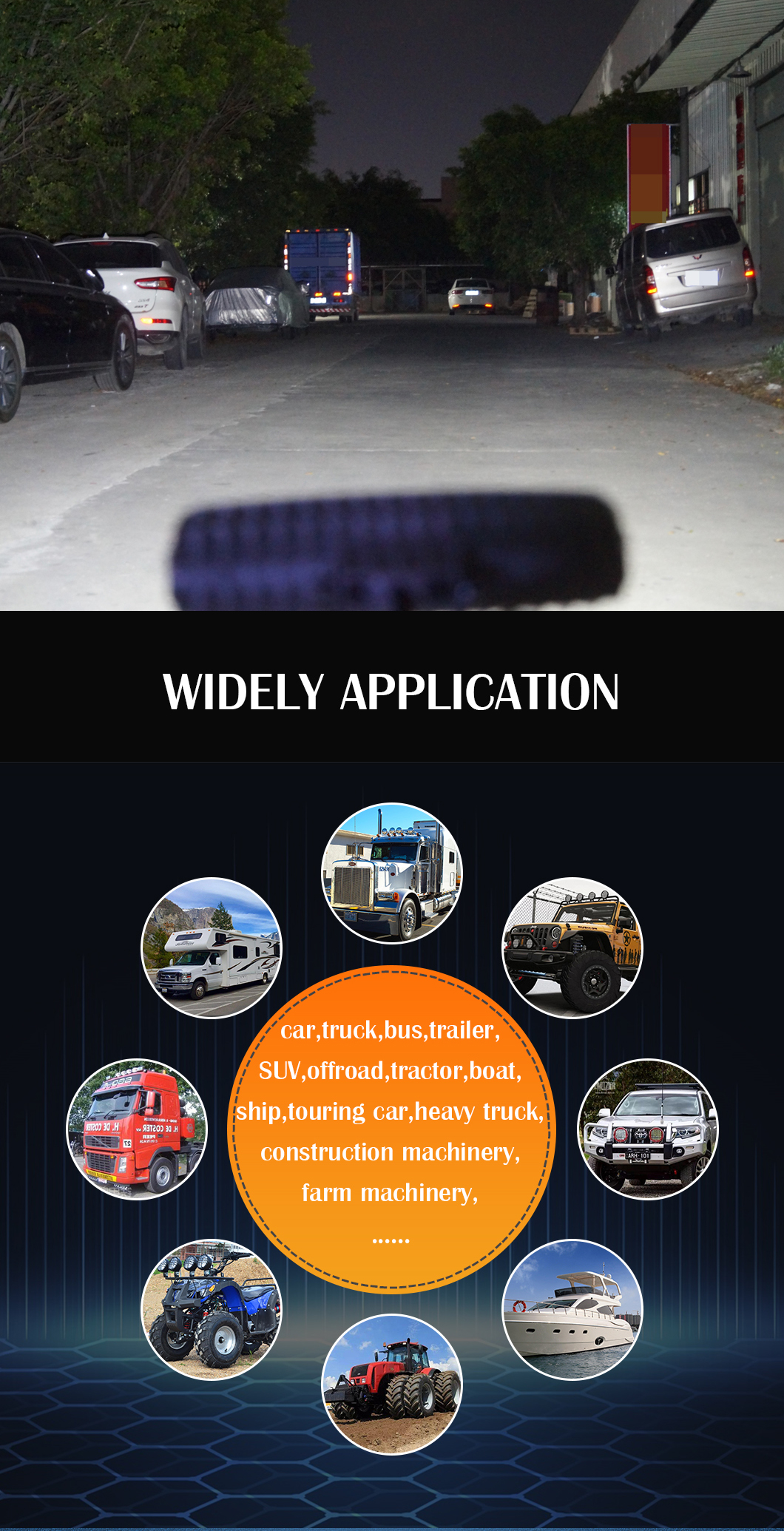 Lumi&egrave;re de travail LED