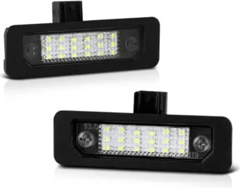 &eacute;clairage de la plaque d'immatriculation