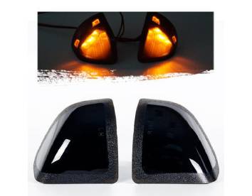 LED Signal de virage arri&egrave;re c&ocirc;t&eacute; l'objectif