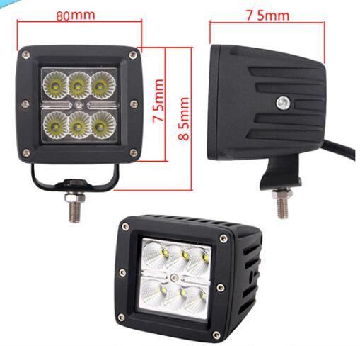 Lampe de travail &agrave; LED de 27 watts, lampe de travail &agrave; LED &eacute;tanche, lampe de travail &agrave; LED &eacute;tanche de vente chaude, lumi&egrave;res tamis&eacute;es de tracteur &agrave; LED &eacute;tanches, lampe de tracteur &agrave; LED &eacute;tanche de vente chaude