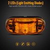 Automotive Amber LED LECTER LECLER POUR LES COMPRES