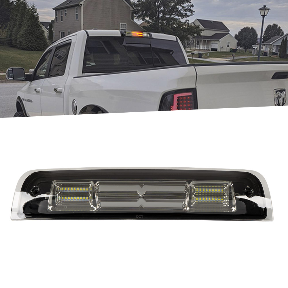 RAM LED 3e troisième frein blanc cargo blanc 