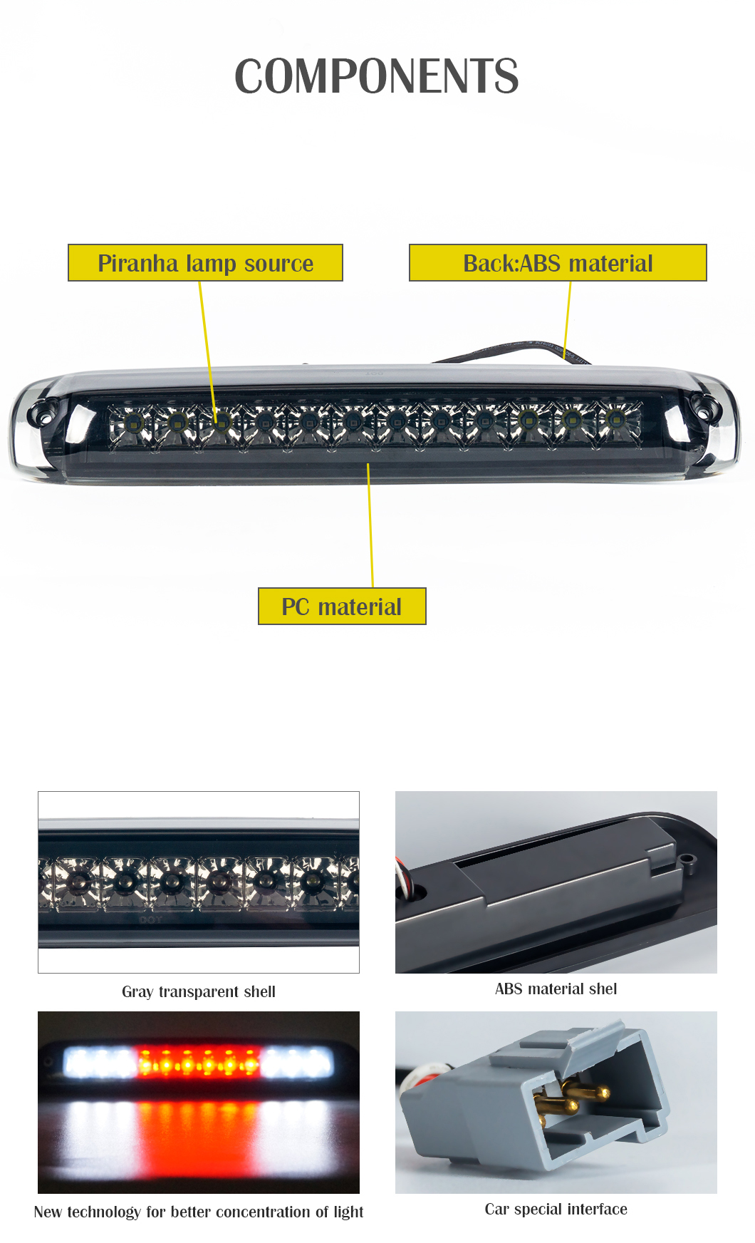 1996 F250 350 450 Troisi&egrave;me finein finein GX-012WR05SY