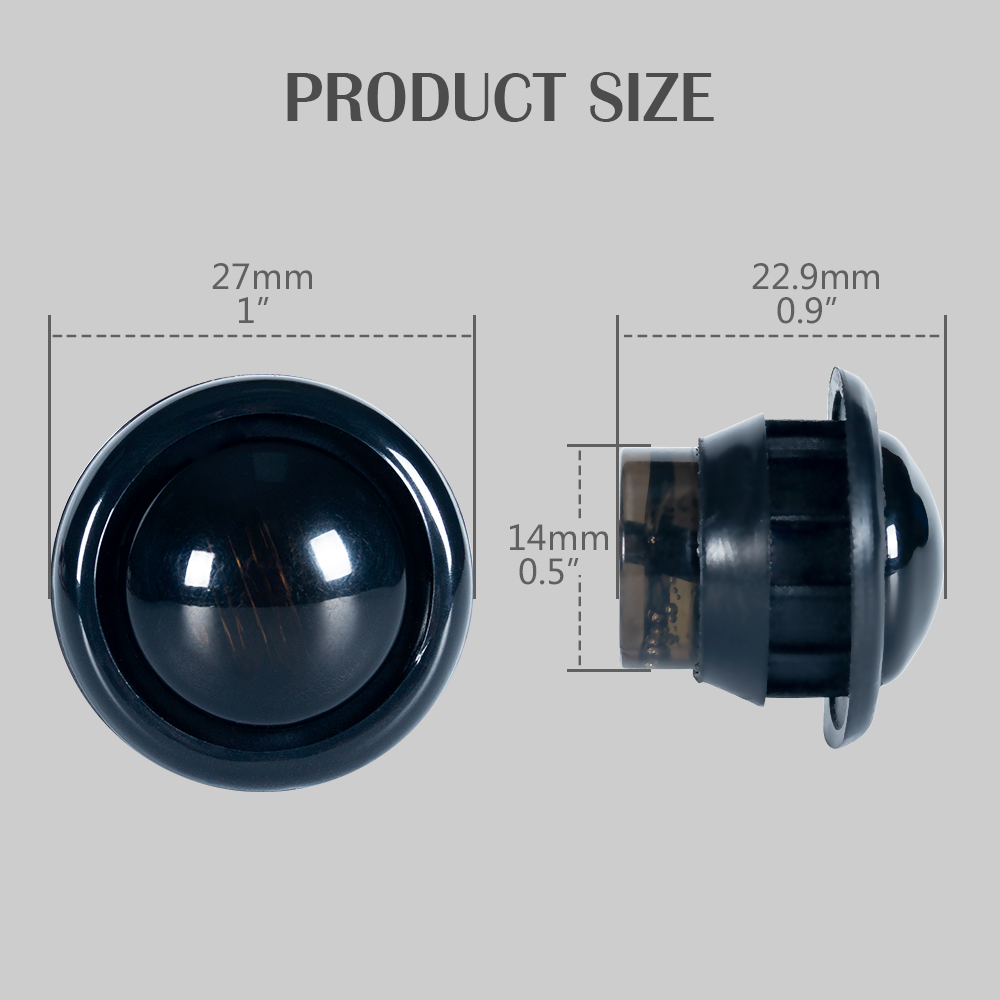 3/4 "Mini Bullet Flush Mount LED MARKER LIGHER