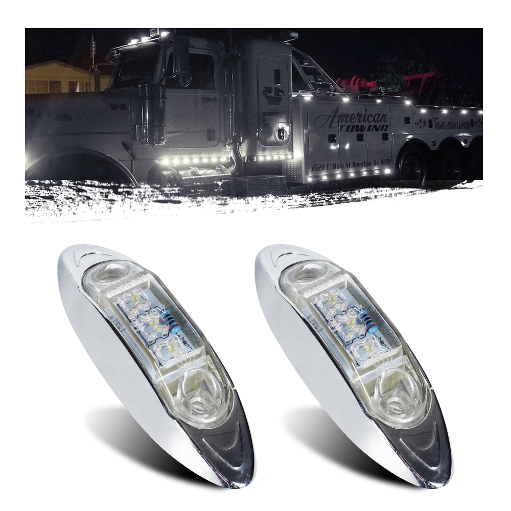 Light de marqueur du camion LED avec chrome 
