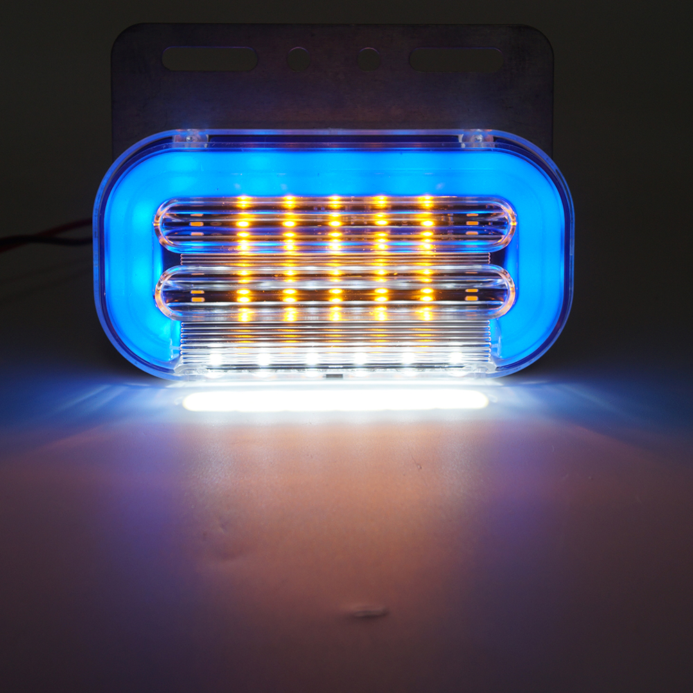 Marqueur latéral LED bleu 24V