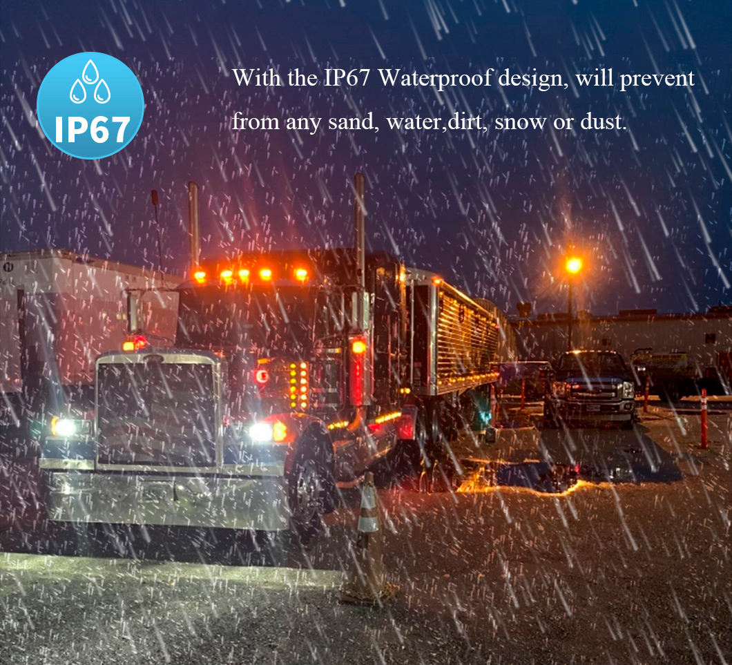 Toit sup&eacute;rieur &agrave; la lumi&egrave;re du camion