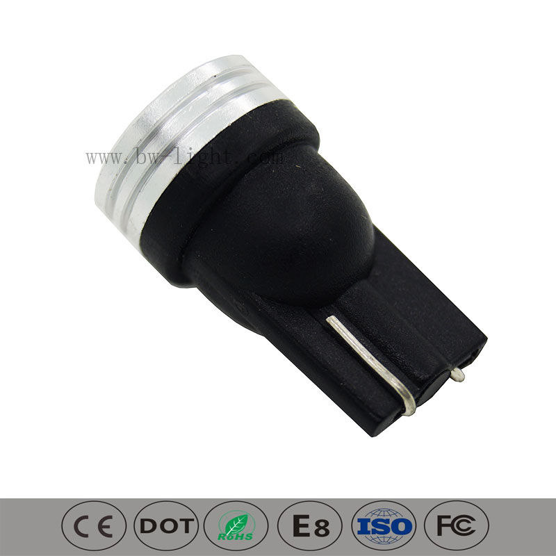 Ampoule d'instrument de voiture à LED blanche Wedge T10