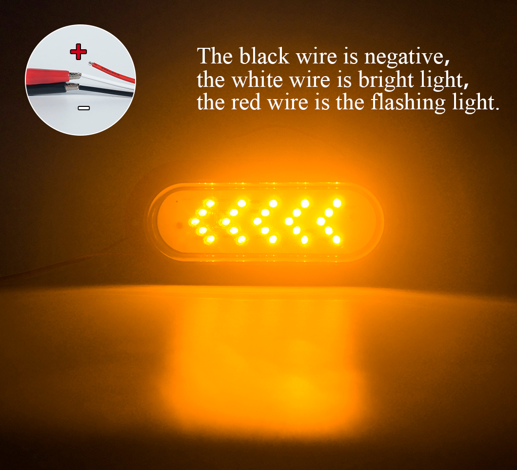 Feu arri&egrave;re &agrave; LED de 6 pouces 6 