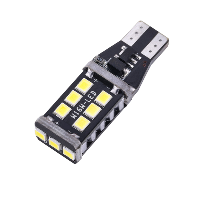 Ampoule à LED automatique de lampe de largeur de clignotant T15