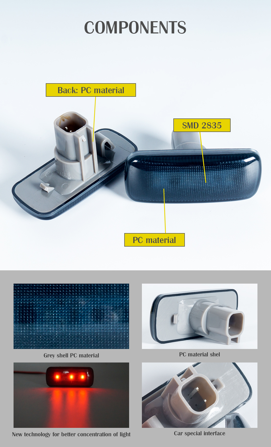 Dester les lumi&egrave;res du marqueur LED