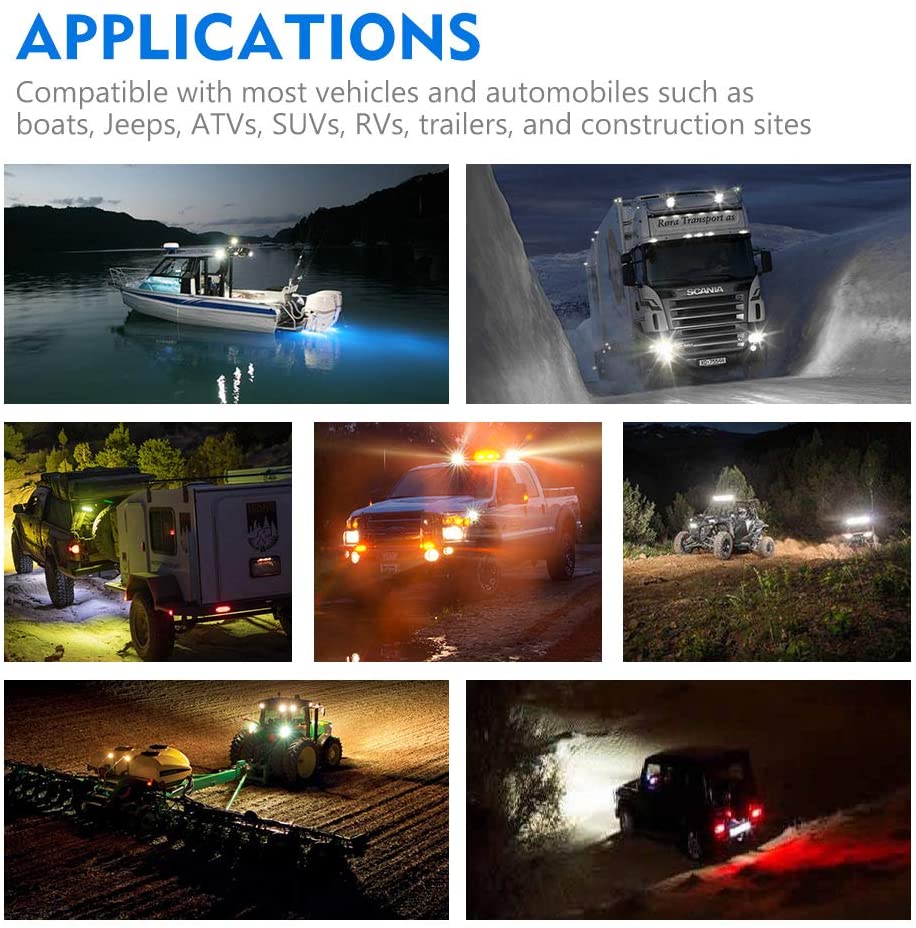 CAR VOITURE, Soci&eacute;t&eacute;, fabricant, fabriqu&eacute; en Chine, feu arri&egrave;re, lumi&egrave;re de travail, lumi&egrave;re lat&eacute;rale, lumi&egrave;re du camion