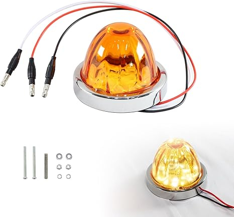 Lumières à pastèque LED pour le marqueur de toit de camion semi-coque en verre lumineux