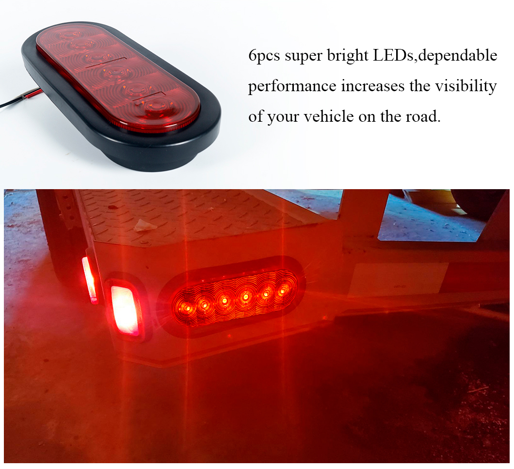 voiture rouge LED 6 