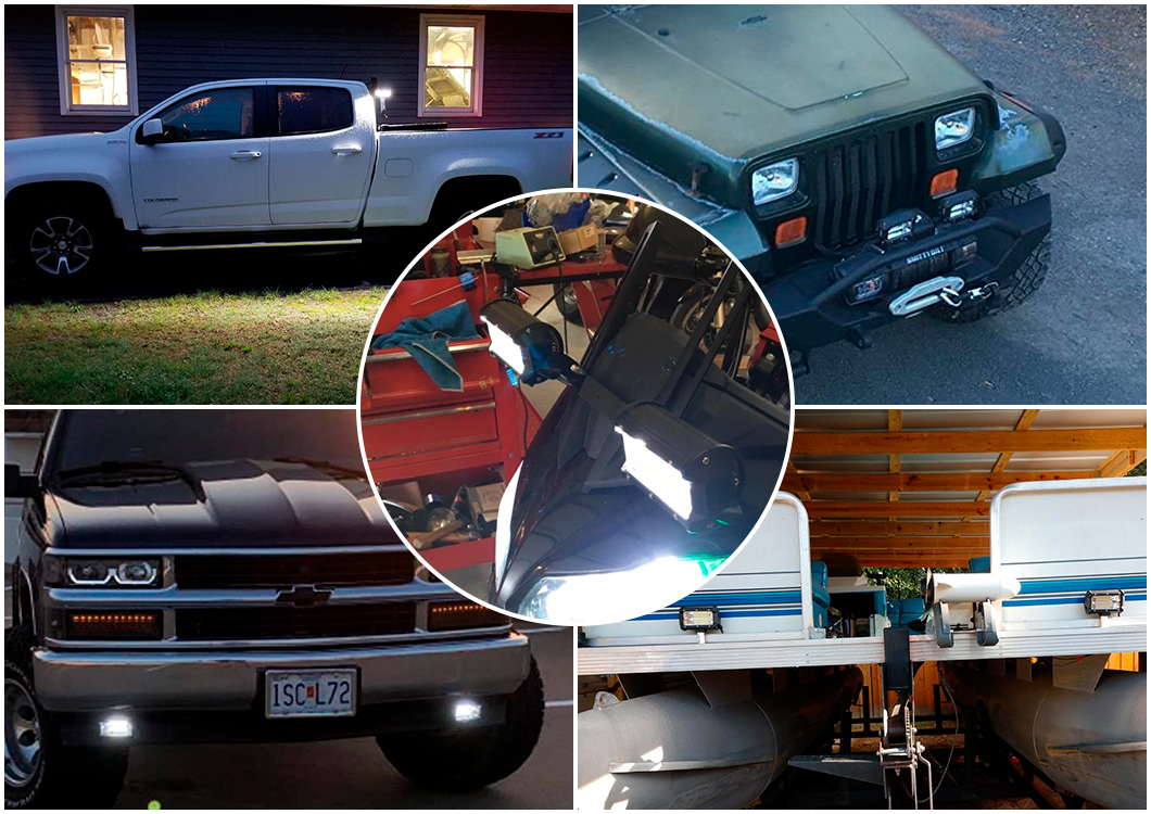 LED LED BARTE LUMI&Egrave;RE 72W LET DE TRAVAIL LED, 72W LED DRIGING LET