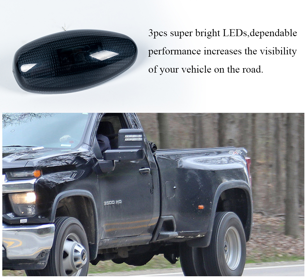 Lumi&egrave;res de marqueur lat&eacute;ral LED Silverado
