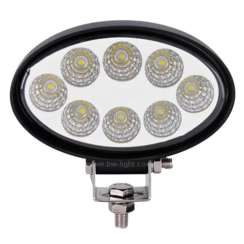 Lampe de travail &agrave; LED de 27 watts, lampe de travail &agrave; LED &eacute;tanche, lampe de travail &agrave; LED &eacute;tanche de vente chaude, lumi&egrave;res tamis&eacute;es de tracteur &agrave; LED &eacute;tanches, lampe de tracteur &agrave; LED &eacute;tanche de vente chaude