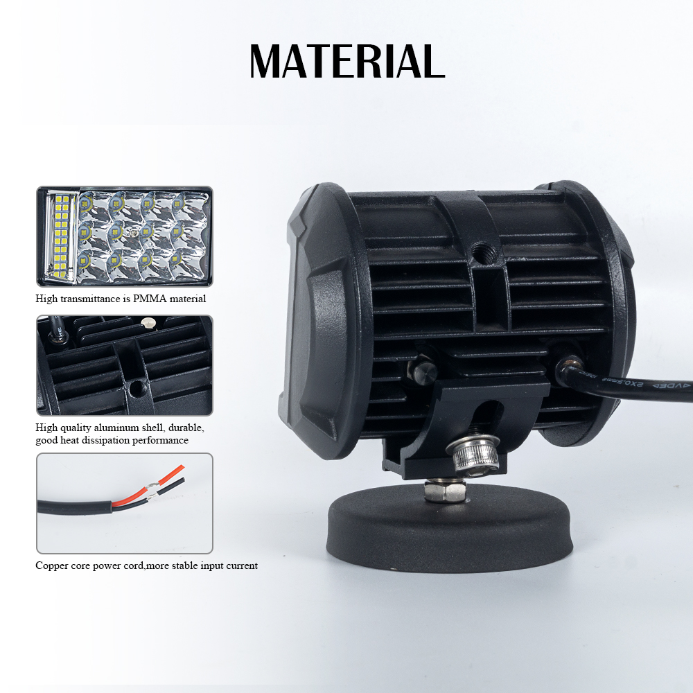 Yellow 63W Off-Road LED Drivant la barre de lumi&egrave;re du fabricant de Chine