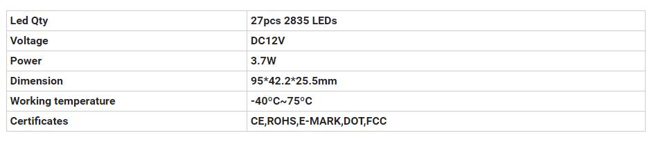 Boat Lights BD-027W2835-Z